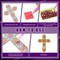 12 Pcs Easter Cross Diamond Painting Keychains Kit – 5D DIY Religious Rhinestone Key Rings & Bookmarks, Christian Crafts Gift Set for Adults